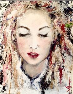 Acryl 40x60 portret 